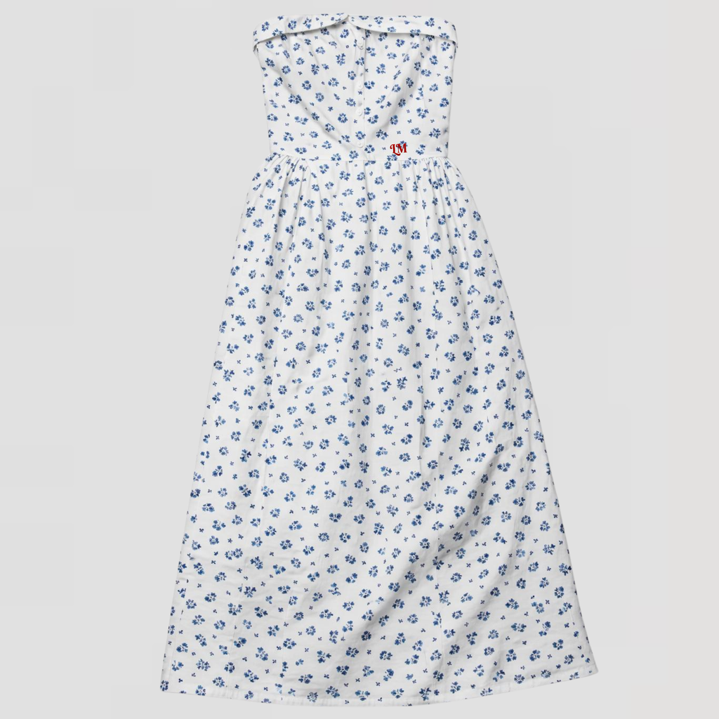 Edition Limitée - ROBE MARYLINE - FLORAL BLANC