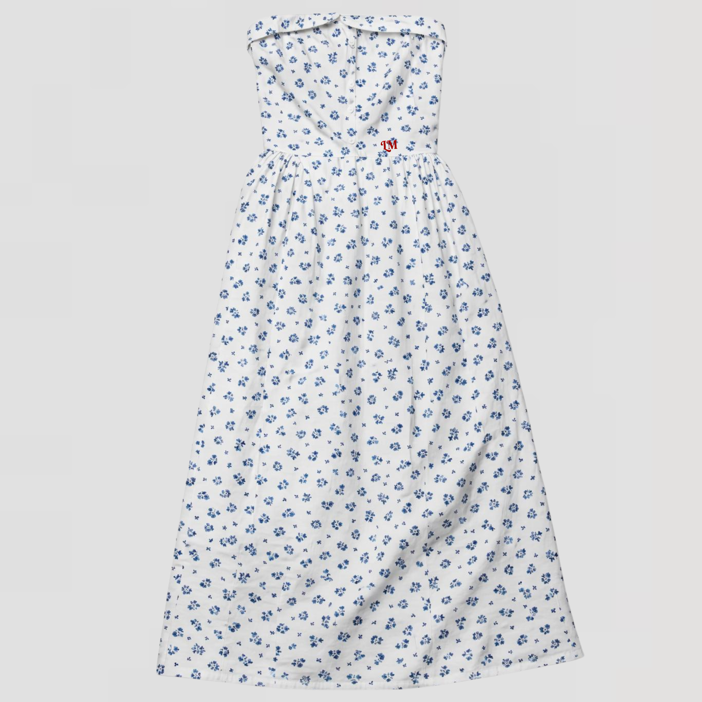 Edition Limitée - ROBE MARYLINE - FLORAL BLANC