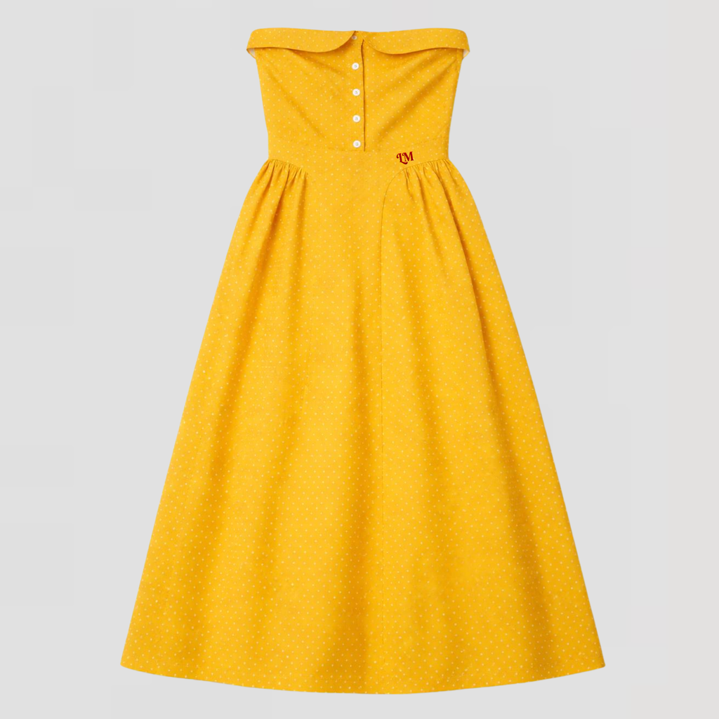 ROBE MARYLINE - JAUNE
