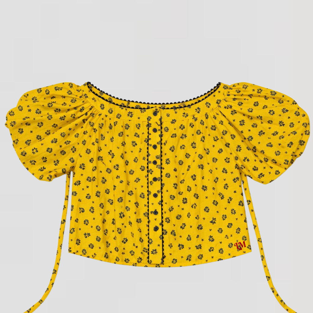BLOUSE CATHERINE - JAUNE