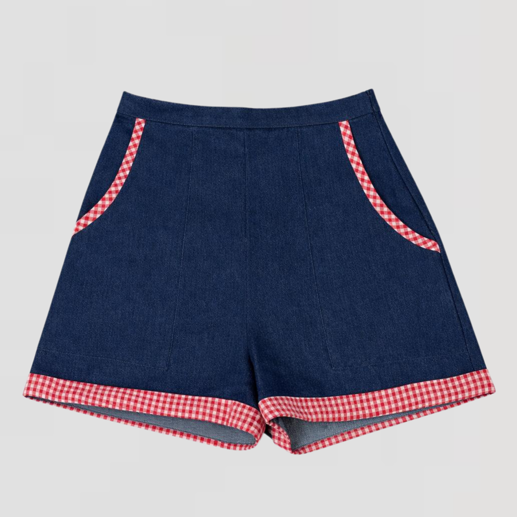 SHORT BRIGITTE JEAN BRUT