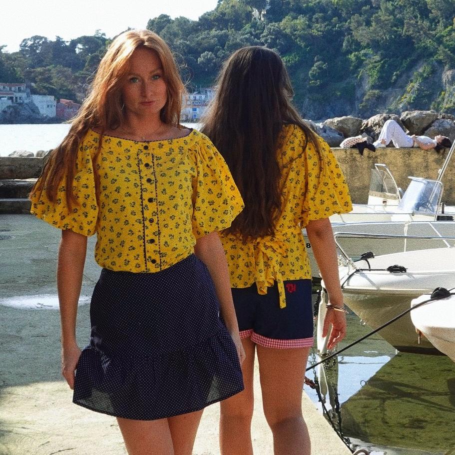 BLOUSE CATHERINE - JAUNE