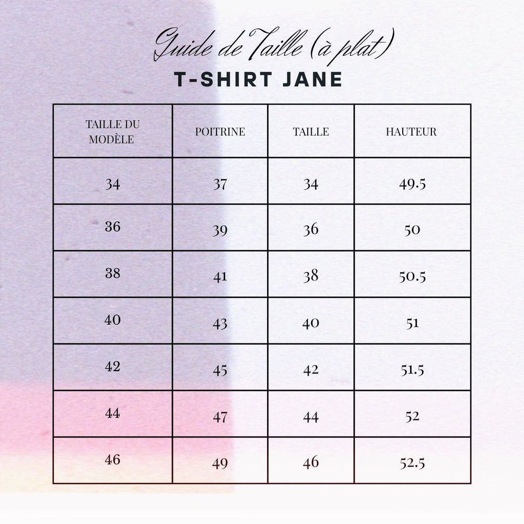 T-SHIRT JANE - MON SUD