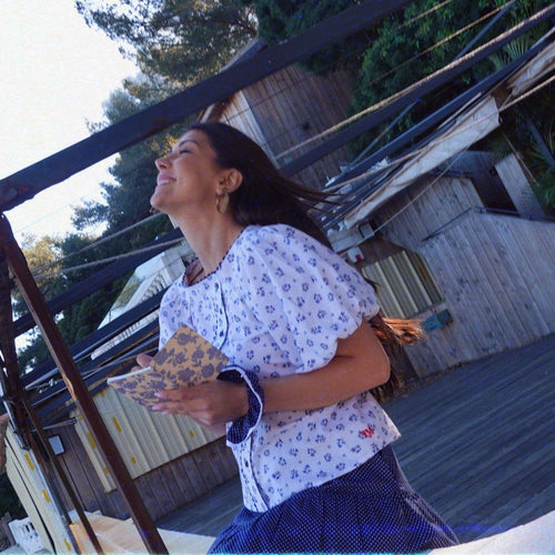 CATHERINE BLOUSE - WHITE